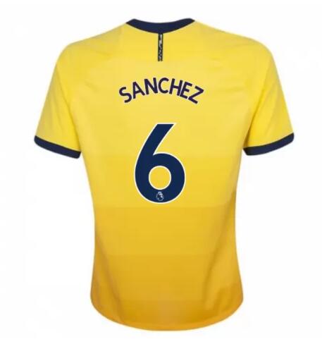 Tottenham Hotspur Football Kit Third Soccer Jersey SANCHEZ 6 2020/21